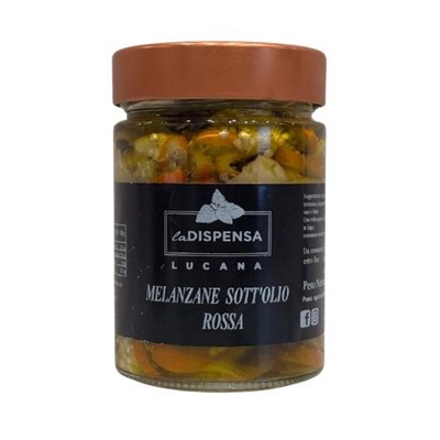 Melanzana Rossa di Rotonda sott'olio 300g