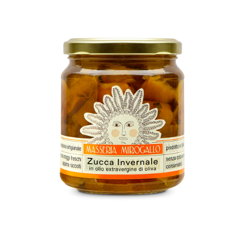 Zucca invernale in olio E.V.O. 215g