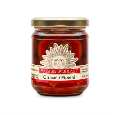 Ciraselli ripieni in olio E.V.O. 185g