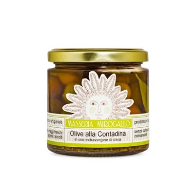 Olive alla Contadina in olio E.V.O. 215g