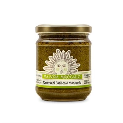 Crema di basilico e mandorle 180g