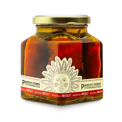 Peperoni Ripieni in Olio E.V.O 250g