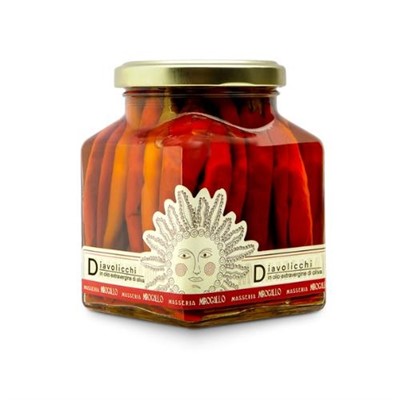 Diavolicchi in olio E.V.O. 270g