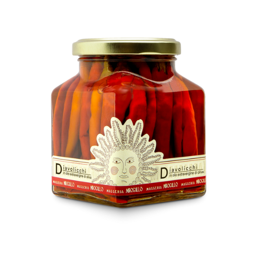 Diavolicchi in olio E.V.O. 270g