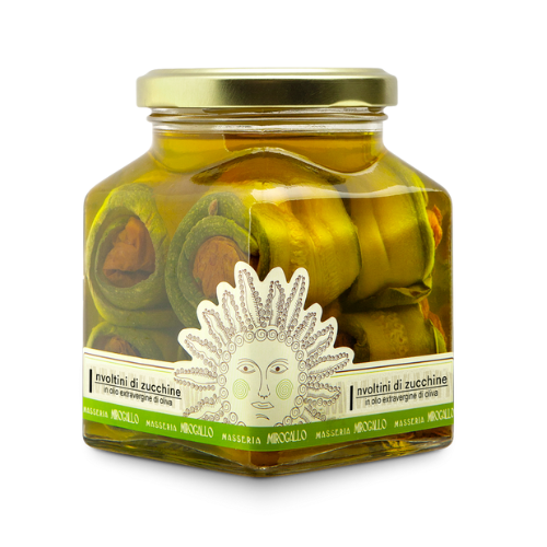 Involtini di Zucchine in Olio E.V.O 275G
